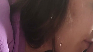 Step Sister Loves to Suck My Little Sweet Cock