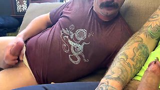 Seattle Dad Shares YoungBuck with Blonde Otter Jock