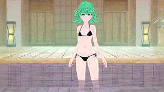 Tatsumaki Bikini POV  One Punch-man