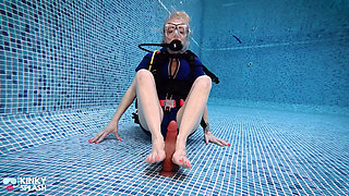Underwater Scuba Foot Job
