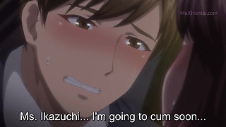 ''Undercover Lust'' The Boss and His Secretary's Dirty Car Encounter(Hentai Anime)