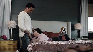 Buff Step Daddy FREEZES Spoiled Stepdaughter to Give Her