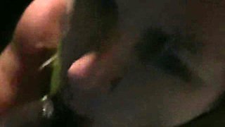 Amateur Blonde Blowjob handjob Huge Facial
