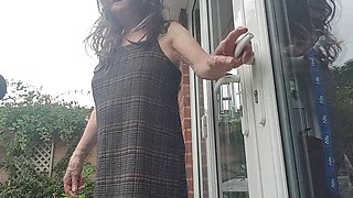British Colleens Dress Drops in Heels
