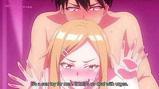 Adam Tries to Stay Calm but His Boner Gives Him Away as These Hotties Pushes the Moment Into Hot Sex