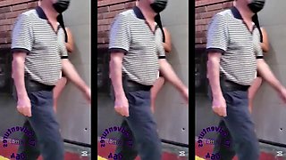 Big Tits Street Prostitute Takes Anal in Heels