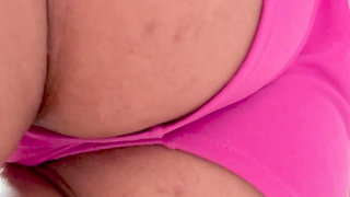 POV Ass Worship Close-up Walking Around Behind My Juicy Ass Cheeks Petite Bimbo Jiggle Twerk Natural Cellulite Skinny Thigh Gap