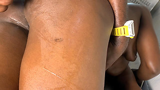 Fucked My Petite Girlfriend on the Kitcheb Freezer and on the Door Sex Swing Till She Squirts