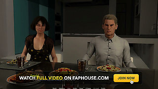 Away From Home 41 - Liam Fucks Sophia From Behind Near Her Husband and Stepson