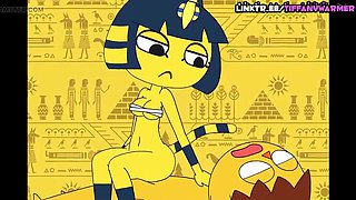 Ankha Cartoon Hentai Sex - TiffanyWarmer in Uncensored HD Parody