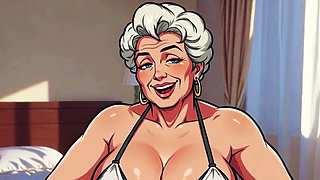 Ai Granny Deep Cleavage Tease Close Ups