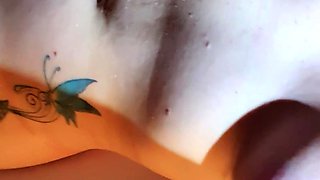 Amateur close up handjob with cumshot