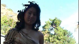 Naughty asian bitch deepthroating monster bbc and getting pussy fucked