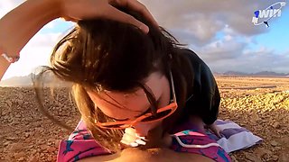 Daring passion unfolds in a thrilling abandoned hideout