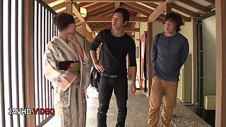 Outdoor Pleasures With Aoi Mizuno: Scenic Threesome Fun With Expert Blowjobs: Porn