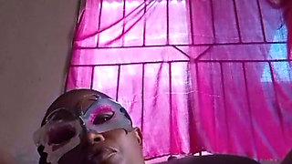 Roselee touching herself on a live video