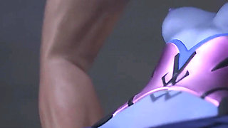 Widowmaker First Time Job as Secretary Fuck with Her Boss 3D Overwatch Porn