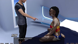 Stranded in Space - Feeding Black Girls Addiction to My Cock