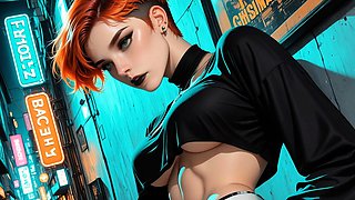 Redhead street siren fucks you hard in the public alley