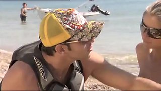 Beach group: Blowjob, Hardcore  Babe Porn