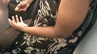 New Chubby Aunty Casual Talking