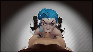 Cartoon vixen gets fucked hard and sucks cock