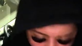 Kendoll Blowjob In The Car With Face Close Up