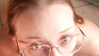 POV She Likes Sucking My Cock and Getting a Big Facial