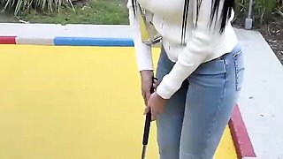 Tempting Gaby's teasing xxx