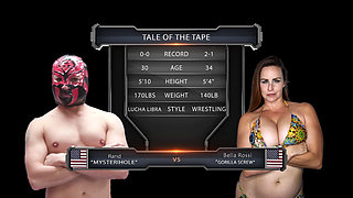 Bella Rossi Vs Ran Mysterihole Mixed Wrestling