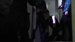 Asian schoolgirl enjoy group sex