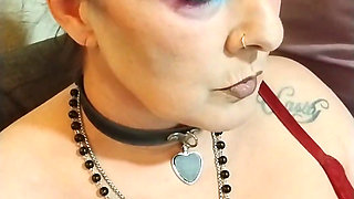 MILF Smoking in a Bra