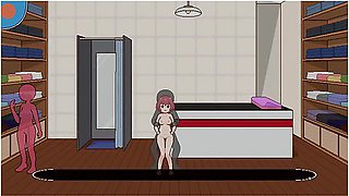 種付委員のオシコト A Clothing Saleswoman Enjoys Gymnastic Sex Stretching And Group Sex In A Karaoke Bar With Car Toon