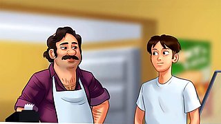 Biggest boobs, summertime saga, summertime