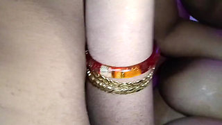 Indian desi wife deepthroat closeup blowjob hairy cock sucking