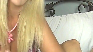 Charlee Chase Pretty in Pink Handjob