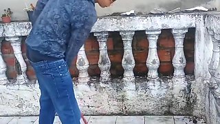 My Stepmom Punished Me, I Watched Her In The Shower And Ended Up Letting Me Fuck Her Ass Very Tasty