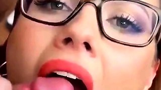 Busty JenKowski bukkake cumslut