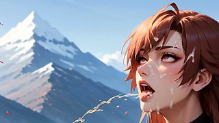 Sexual velvet allurement at Fuji Peak's Autumn Milk Desire -