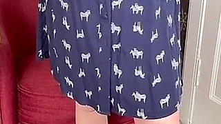 Vgq16 Aunty Sandra Wearing Her Soft Shape Wear All in One