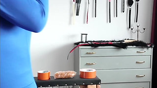 Cage Bondage, Crop Spanking Orgasms, Zentai Layering