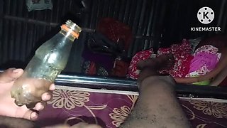 Indian Bhabhi Handjob With Oil - Big Tits Housewife Anal Sex Joke