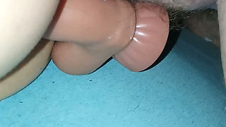 Double Penetrated with My Big Dildo
