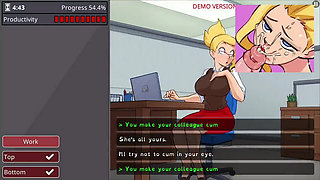 Girl with Big Boobs and Big Ass Takes Monster Cock - Barely Working Gameplay