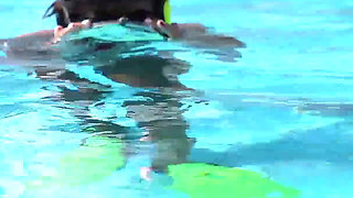 Swimming Plugged and Playing Outdoors