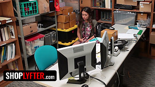 Shoplyfter - Shy Girl Shane Blair Gets Her Pussy Covered in Cum to Avoid Troubles with the Law