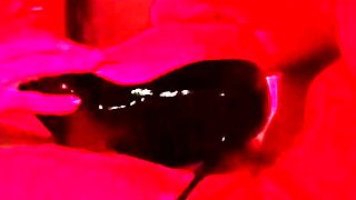 Blonde tight pussy babe has solo toy fun
