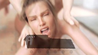 Neorm's Tight Teen Stepsister Hardcore Fucking - Big Ass Doggy Style POV