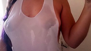 Wet T-Shirt: What Would You Do to My Big Boobs?