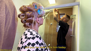 Granny Gets Ass Fucked by the Plumber